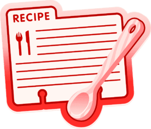 recipe card eat well