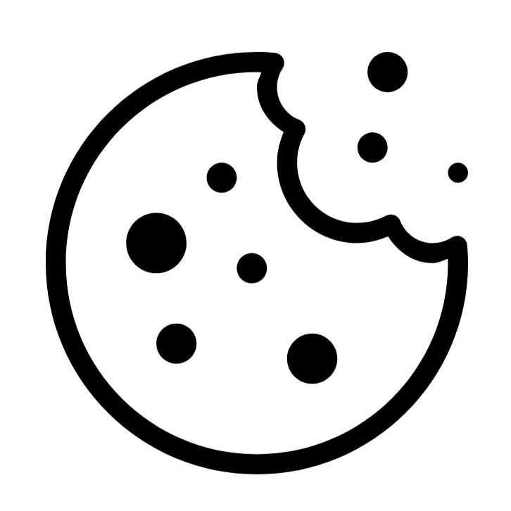 Illustration of a cookie — used as a visual for the Cookie Policy on GrandmaZeal